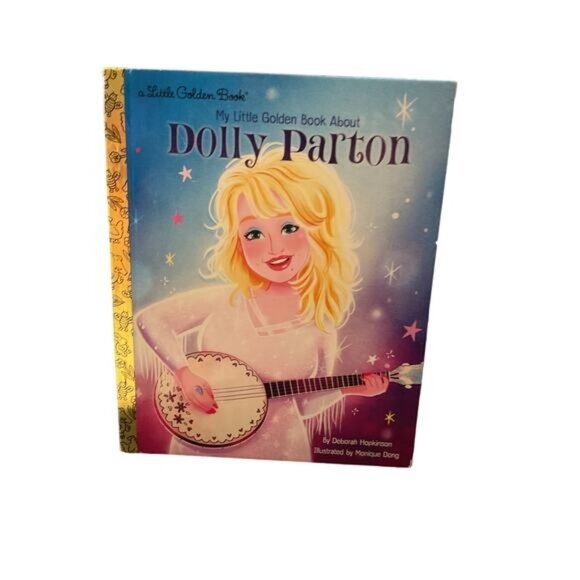 My Little Golden Book About Dolly Parton Hardcover - Picture 1 of 4